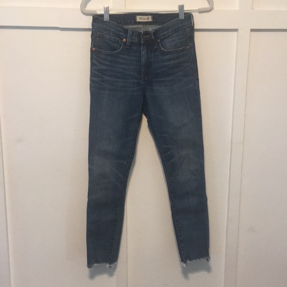 Madewell 9” High-Rise Skinny Crop Sz 26